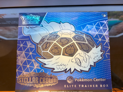 Pokemon TCG Scarlet & Violet Stellar Crown Pokemon Center ETB Elite Trainer Box - Image 1