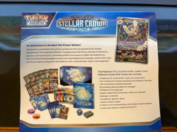 Pokemon TCG Scarlet & Violet Stellar Crown Pokemon Center ETB Elite Trainer Box - Image 2