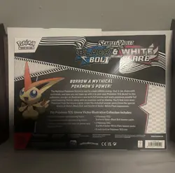Pokemon Black Bolt & White Flare Victini Illustration Collection Box SV [SEALED] - Image 2