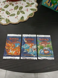 2000 Pokemon 1st Edition Base Set ART Booster Set PERFECT EMPTY Pack Korean Open - Image 1