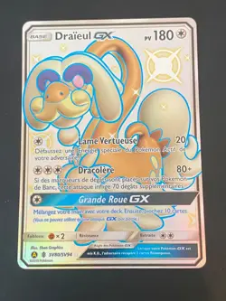 CARTE POKEMON DRAIEUL GX SV80/SV94 FR ULTRA RARE SL DESTINEES OCCULTES - NEUF - Image 1