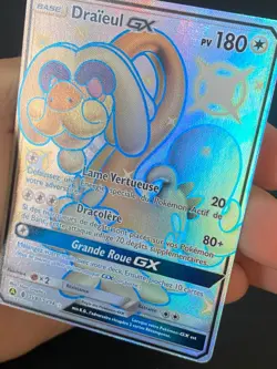 CARTE POKEMON DRAIEUL GX SV80/SV94 FR ULTRA RARE SL DESTINEES OCCULTES - NEUF - Image 2