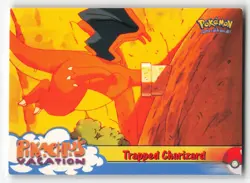 TRAPPED CHARIZARD TOPPS POKEMON #51 PIKACHU'S VACATION LP - Image 1