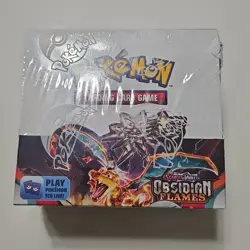 Pokemon TCG Scarlet & Violet Obsidian Flames Booster Box Brand New - Sealed 820650863745 - Image 1