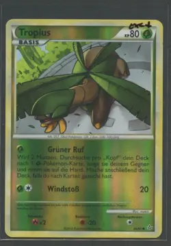 Tropius Reverse Holo | HGSS Entfesselt 66/95 | Pokemon Karte Deutsch EXC+ - Image 1