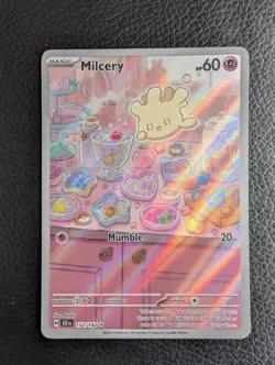 Milcery - 152/142 Stellar Crown (Pokemon) Full Art Illustration Rare - Image 1