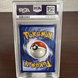 1999 Pokemon Fossil 1st Edition #44 TENTACRUEL PSA 8 - Image 2