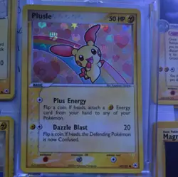 Pokemon Holo Plusle- EX Hidden Legends- 69/101- LP/NM - Image 1