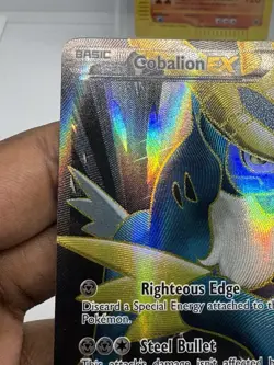 Pokemon TCG Cobalion Ex Plasma Storm 133/135 Full Art BW Holo NM/LP - Image 4