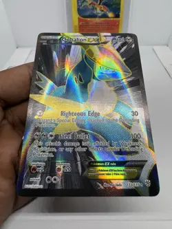 Pokemon TCG Cobalion Ex Plasma Storm 133/135 Full Art BW Holo NM/LP - Image 5