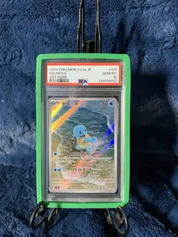 2023 Squirtle POKEMON JAPANESE SV2A-POKEMON 151 ART RARE #170 SQUIRTLE PSA 10 - Image 1