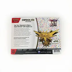 Pokemon TCG Scarlet & Violet 151 Zapdos EX Collection Box NEW SEALED - Image 2
