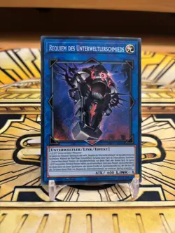 Yugioh Requiem des Unterweltlerschmieds Secret Rare INFO-DE046 - Image 1