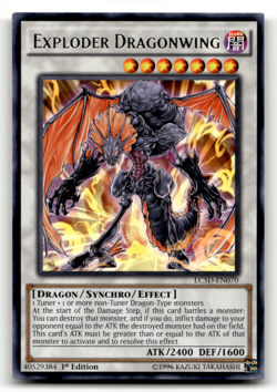 Exploder Dragonwing LC5D-EN070 Rare Legendary Collection 5D's LP - Image 1