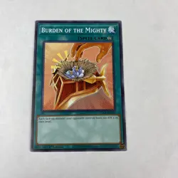 Yugioh Burden Of The Mighty Stax-en032 2 Player Starter Set 1st Edition Common - Image 1