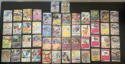 POKEMON 50 CARDS LOT ( FULL ARTS , SECRETS , EXS , MEGAS , TRAINERS , MORE ) - Image 1