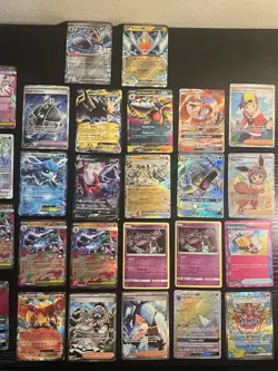 POKEMON 50 CARDS LOT ( FULL ARTS , SECRETS , EXS , MEGAS , TRAINERS , MORE ) - Image 3