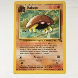 Kabuto [50/62] Fossil Set Pokemon Card - Image 1