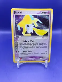 Jirachi Holo Rare Card 8/101 EX Hidden Legends 2004 LP Pokemon TCG - Image 1