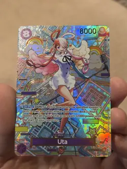 Uta (SP) OP02-120 SEC One Piece Awakening of the New Era Card Lightly Played - Image 1