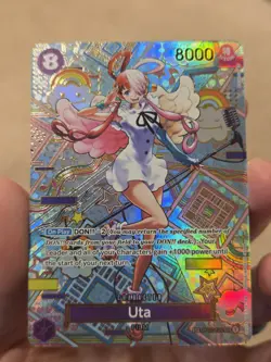 Uta (SP) OP02-120 SEC One Piece Awakening of the New Era Card Lightly Played - Image 2
