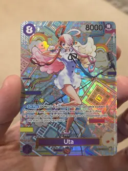 Uta (SP) OP02-120 SEC One Piece Awakening of the New Era Card Lightly Played - Image 3