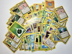 Vintage Pokemon TCG Lot - 90 Cards - Fossil Jungle Base - HP - READ - Image 1