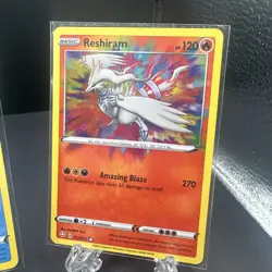 Pokemon Shining Fates Amazing Rare Kyogre Yveltal Reshiram Holo Set 3 Cards NM/M - Image 5