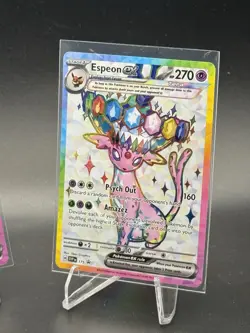 Umbreon 176 & Espeon 175 Promo Cards Prismatic Evolutions NM - Image 3
