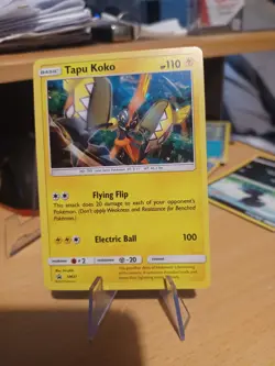 Pokemon Card Tapu Koko SM31 Black Star Promo Holo Rare MINT - Image 1
