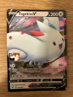 Pokemon Prize Pack Series 1 Togekiss V 140/185 Play! Pokemon Stamped Promo Card - Image 1