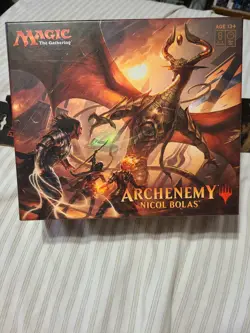 MTG Magic Archenemy Nicol Bolas Open Box Set 4 60-Card Sealed Decks 20 Scheme - Image 1