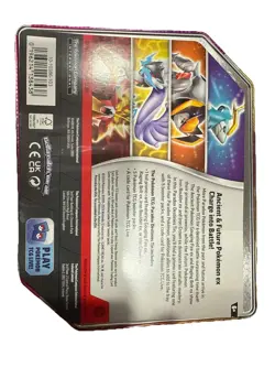 Pokemon Trading Card Game Paradox Destinies Raging Bolt ex Tin New Sealed - Image 3
