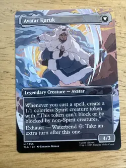 The Legend of Kuruk Borderless MTG Avatar: TLA Nm/M - Image 2