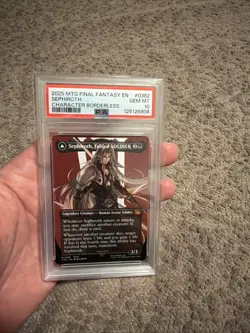 Magic the Gathering Sephiroth Fabled Soldier PSA 10 - Image 1