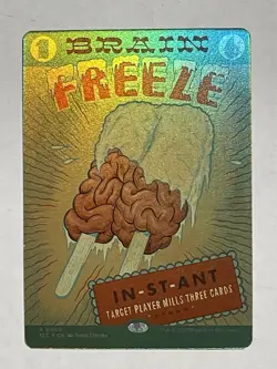 Brain Freeze FOIL Encyclopedia Secret Lair MTG Magic The Gathering - Image 2