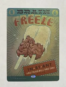 Brain Freeze FOIL Encyclopedia Secret Lair MTG Magic The Gathering - Image 3