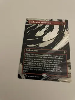 MTG NM Firebender Ascension (Borderless) Foil Magic The Gathering Avatar - Image 1