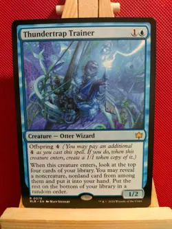 Thundertrap Trainer - Bloomburrow - Rare - NM (see pics) MTG - Image 1