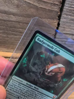 MTG Magic the Gathering Badgermole Cub Avatar The Last Airbender NM New - Image 3