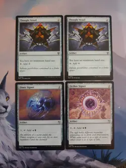 4x Powerful Artifact Mana Rock Spells! NM Mint! MTG Magic! Ships Fast! - Image 1