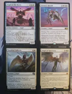 4x MTG Powerful Angel Tribal Creature Spells! All NM Mint! Ships Fast! - Image 1