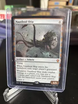 MTG Magic Nautiloid Ship 328/361 Commander Legends: Baldur's Gate CLB Artifact - Image 1