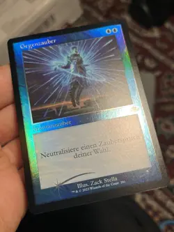 GERMAN Retro Foil Counterspell??Rare Pull?? NM-??Dominaria remastered?? Mtg 1951 - Image 2