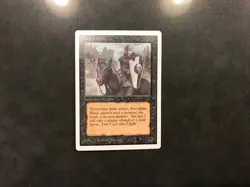 MTG Magic: The Gathering - Unlimited - Black Knight - Image 1