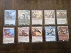 Custom EDH Deck Miirym Sentinel Wyrm Temur Dragons, Token Theme - Image 4