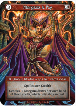 *FOIL* Sorcery Contested Realm Arthurian Legends Unique Foil Morgana Le Fay - Image 1