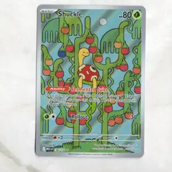 Pokemon TCG Shuckle 136/132 Illustration Rare Mega Evolutions Holo - Image 1