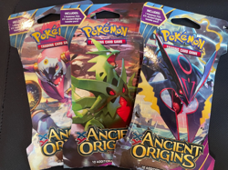 3x Pokemon Trading Card Game XY-Ancient Origins Sleeved Booster Set Of 3 New - Image 1