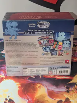 Pokemon Chilling Reign Pokemon Center ETB Ice Rider Calyrex Elite Trainer Box PC - Image 3